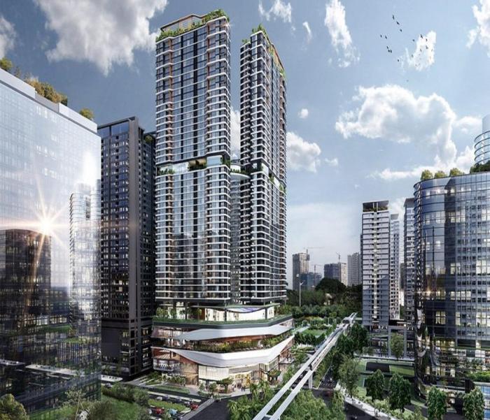 Apartments in Han Jardin Building next West Lake