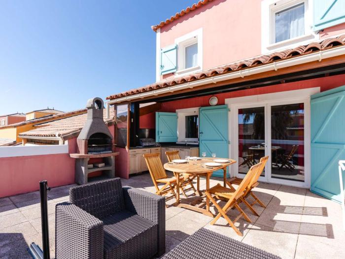 Villa climatisée avec terrasse, cuisine d’été et WIFI – Proche plage à Narbonne - FR-1-409-261