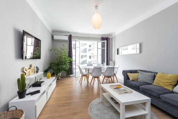 Ultra Central Large 2 Bdr near Massena Square