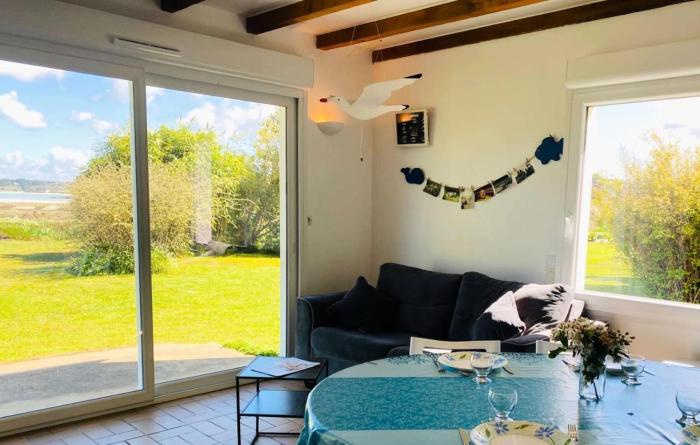 Résidence D22-ile Grande - Maison de pêcheur dans un jardin sur la mer MAE-3464