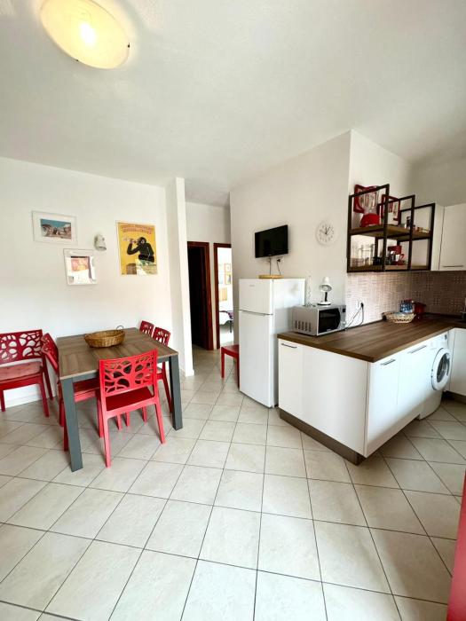 Trilocale climatizzato con cortile