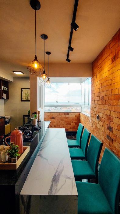 9 Andar - Estilo industrial Moderno e Aconchegante