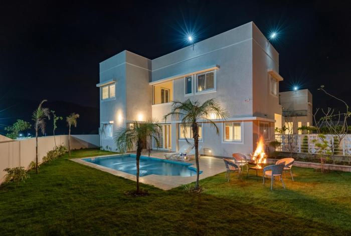 ELIVAAS Signature Shourya Eden Luxe 3BHK Villa with Pvt Pool, Udaipur