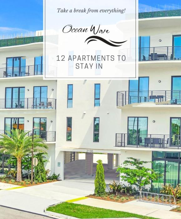 Ocean Wave Deluxe Brand New Apartments