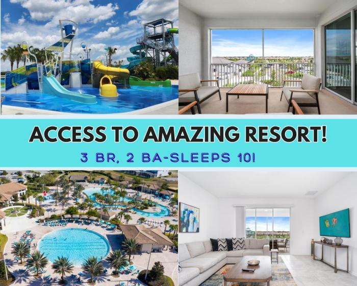 Acces to Amazing Resort Sleeps 10 CHG106