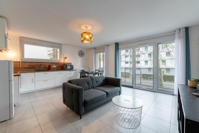 T3 Grenoble, tout confort, balcon, wifi