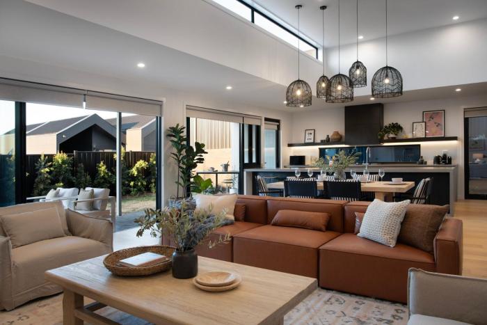 Aurora House- sleek modern design in Daylesford