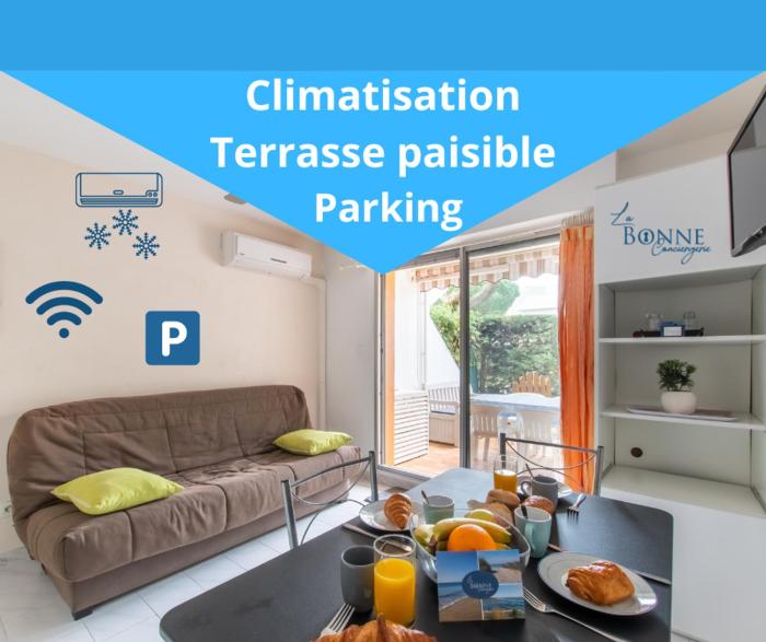 LOrée du CouchantPiscineParking PrivéClim