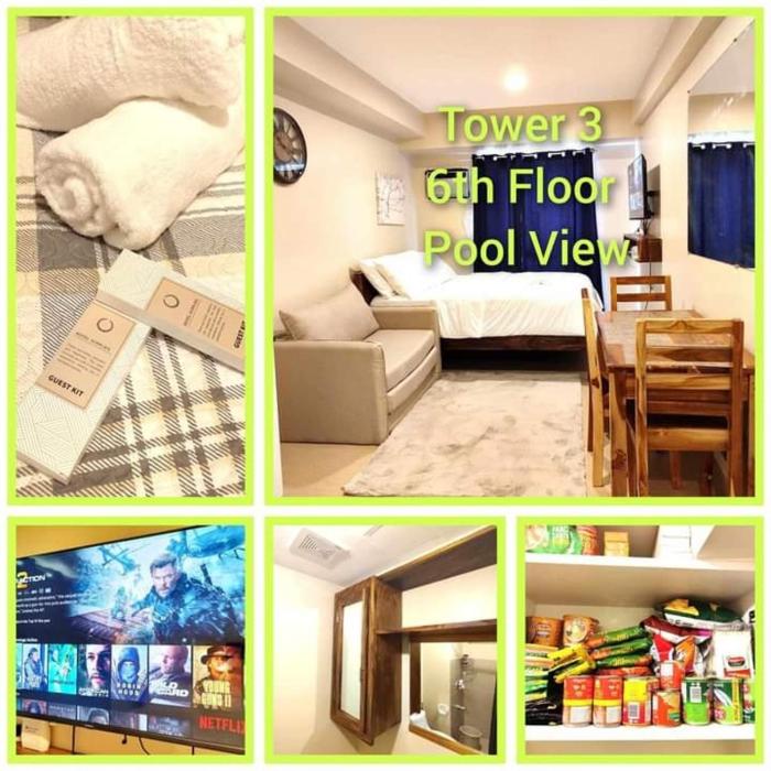 624 Tower 3 Avida Atria Iloilo Pool View Comfy Cozy Central Studio Unit