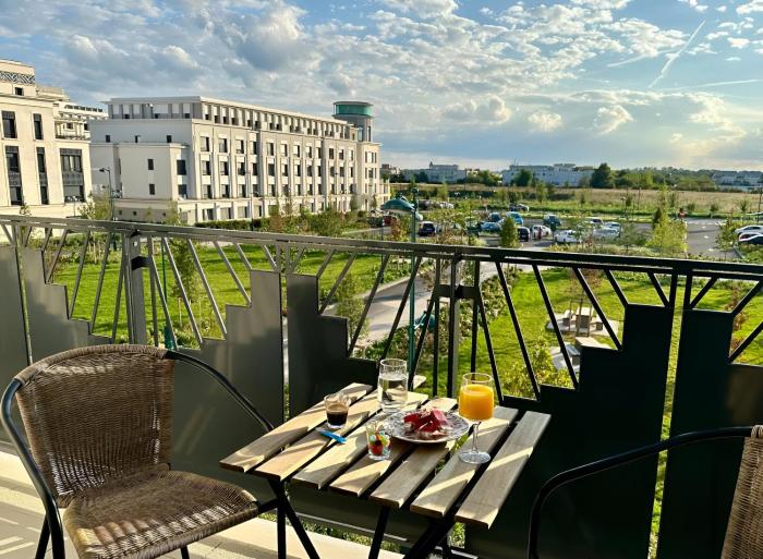 Disneyland-PARIS Sunshine - 6pers - Terrasse - vue sur Parc - 2Parkings