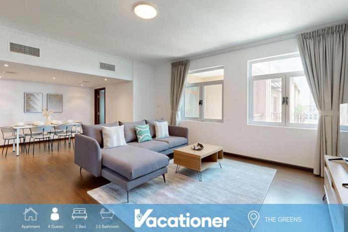 Vacationer Holiday Homes I Peaceful 2 Bed I Lush Surrounding l Prime Location