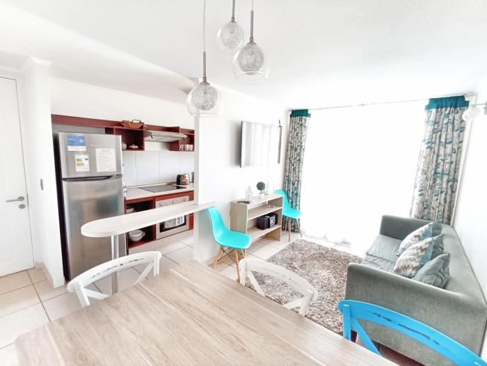 Departamento totalmente equipado a pasos de la Playa y Casino Enjoy