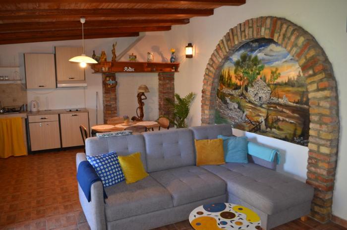 retro apartment in nature