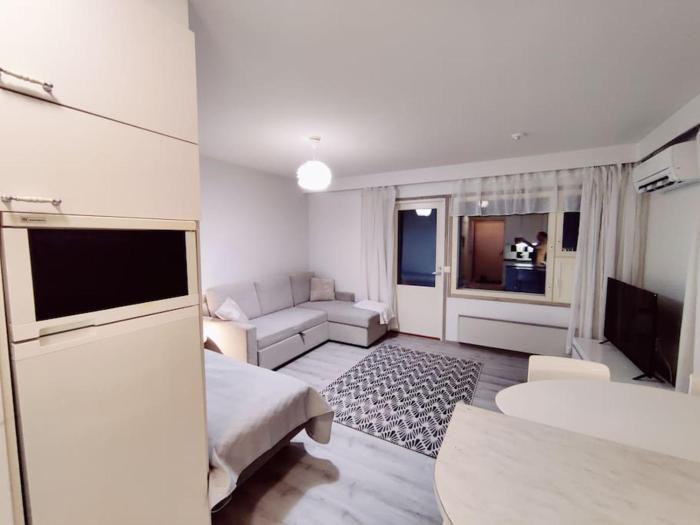 Yksiö ilmastoinnilla