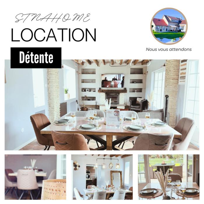 STNAHOME 60110 Maison Champêtre aux Portes de Paris