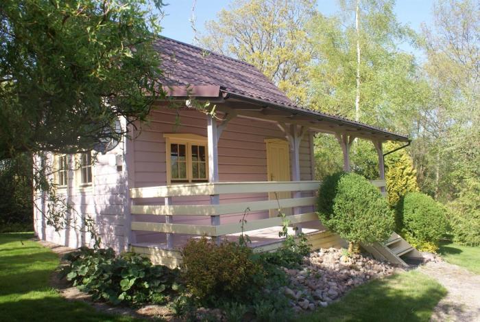 Ferienhaus in Zakrzewo mit Großer Terrasse