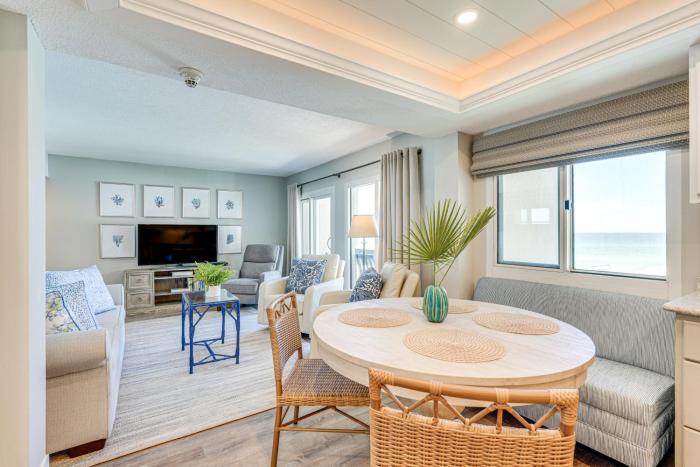 Beachfront Panama City Condo with Balcony and Views!