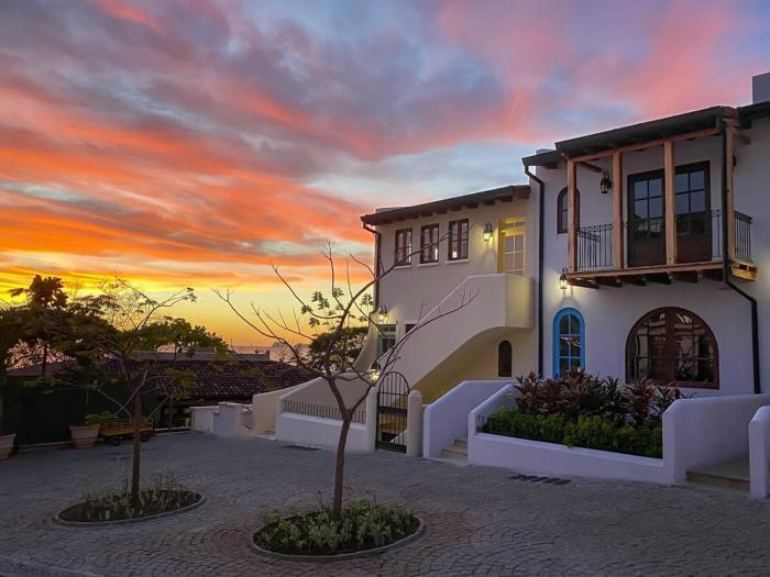 Mediterranean-Style Villa with a Private Plunge Pool, Ocean Views, and Exclusive Beach Club Access