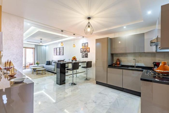 Charming Apart in Heart of Gueliz Hivernage, Marrakech