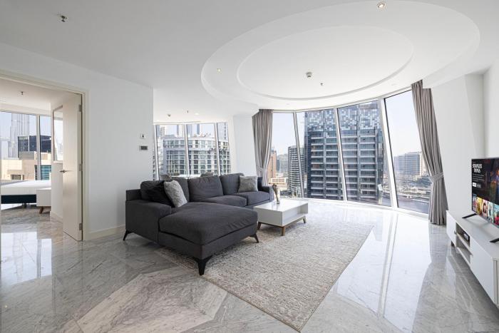 Panoramic LUX Apartment with Burj Khalifa View