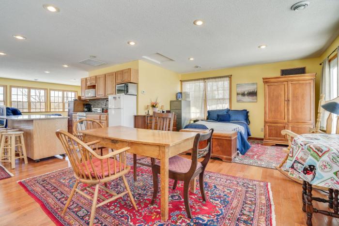 Waterfront Forest Lake Studio w Shared Dock!