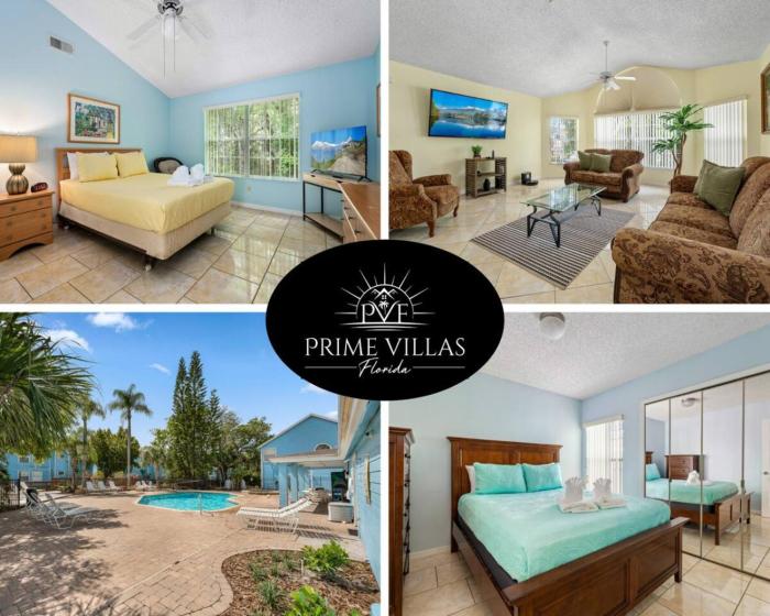 Spacious Bright Close to Disney with Pool and Gym