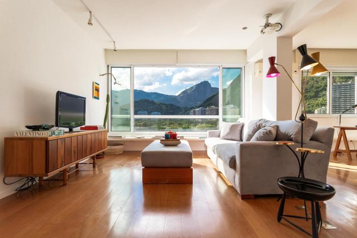 Unhotel - Home Office Loft Vista para Lagoa e Cristo Redentor