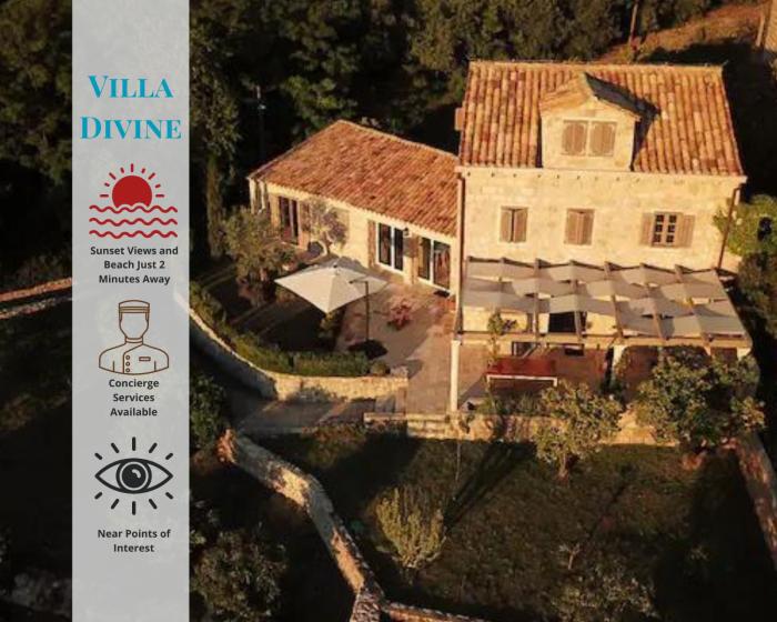 Charming Sea View "Villa Divine" - 2min from the sea