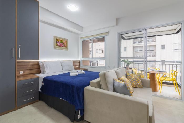 Studio com Varanda Próximo Metrô Vila Mariana