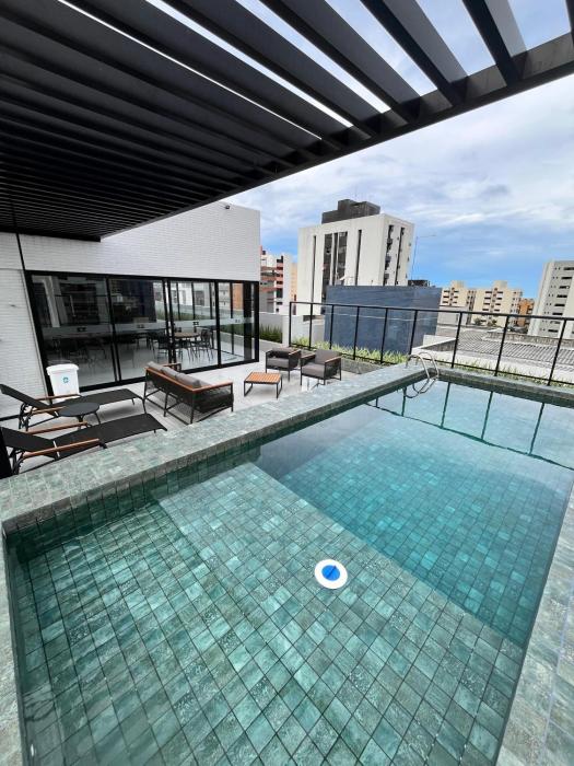 Flat em João Pessoa na Praia de Intermares