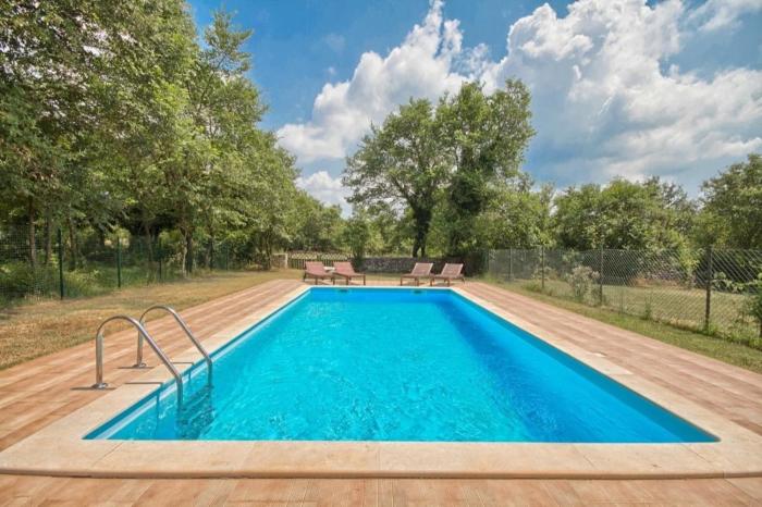 Ferienhaus mit Privatpool für 8 Personen ca 150 qm in Červari, Istrien Westküste von Istrien