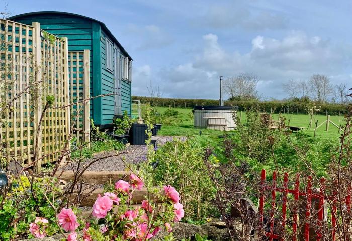 Shepherds Hut with Hot Tub North Wales Anglesey