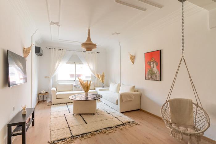 Appartement centre Marrakech gueliz - Cool & Cozy Apartment for a Family Stay in the Heart of the City