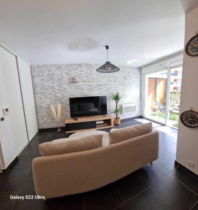 Appartement cosy proche du stade et de la plage