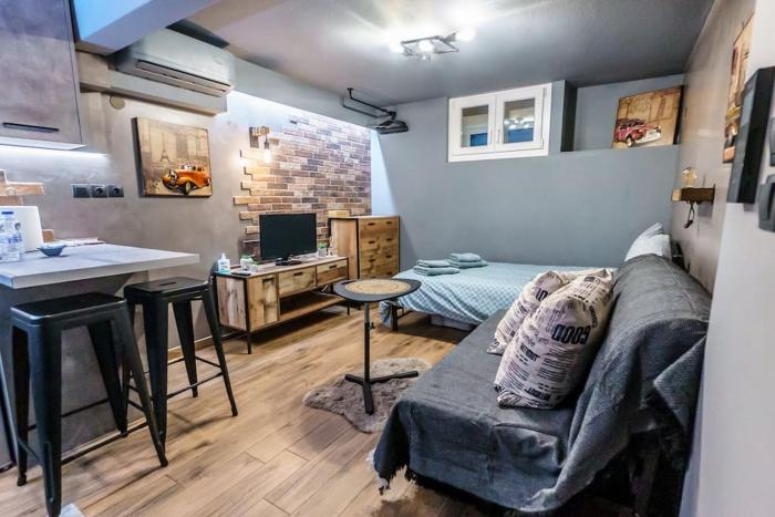 Harmony studio with terrace.