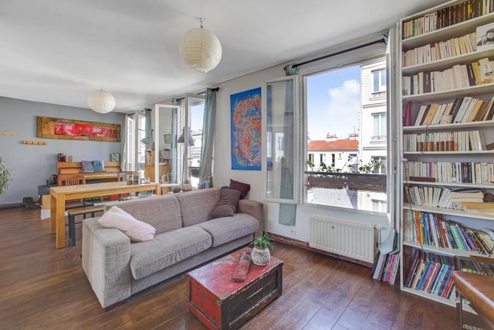 SUPERBE DUPLEX avec JARDIN PARTAGE à PARIS MENILMONTANT