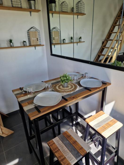 Maisonnette à 200m de la plage avec parking gratuit et terrasse