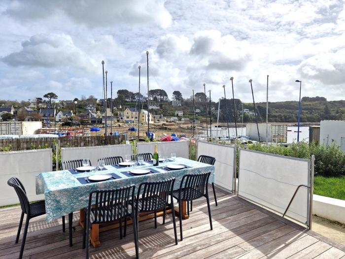 House in Terenez with Stunning Harbour Views