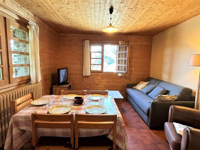 Confortable 2 pièces, Wi-Fi, parking, à 100m des pistes - Notre-Dame-de-Bellecombe - FR-1-595-98