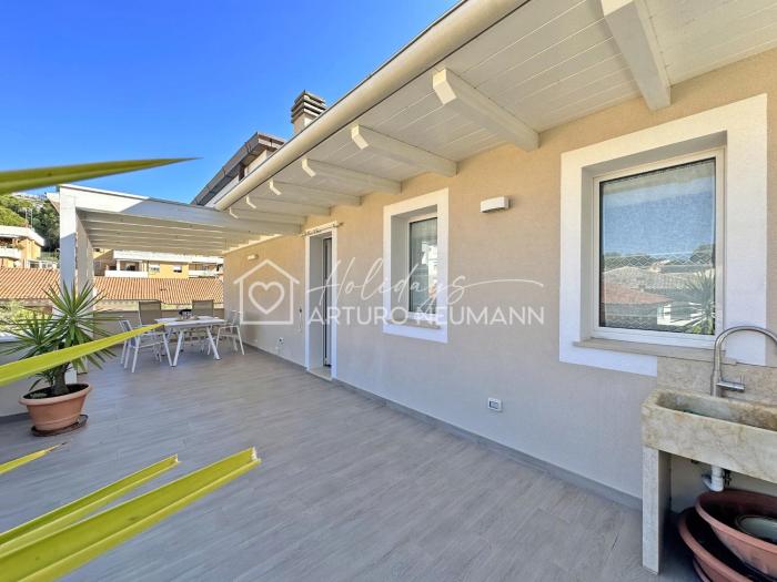 127 - Appartamento trilocale al secondo piano con doppi servizi, a Numana, in ottima posizione, aria condizionata - SPIAGGIA WHITE BEACH CLUB OMAGGIO dal lun al ven FINO AL 02-08