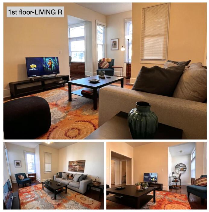 B2-1 Specious & HOMEY-3 BR-2 BathRrooms w AC
