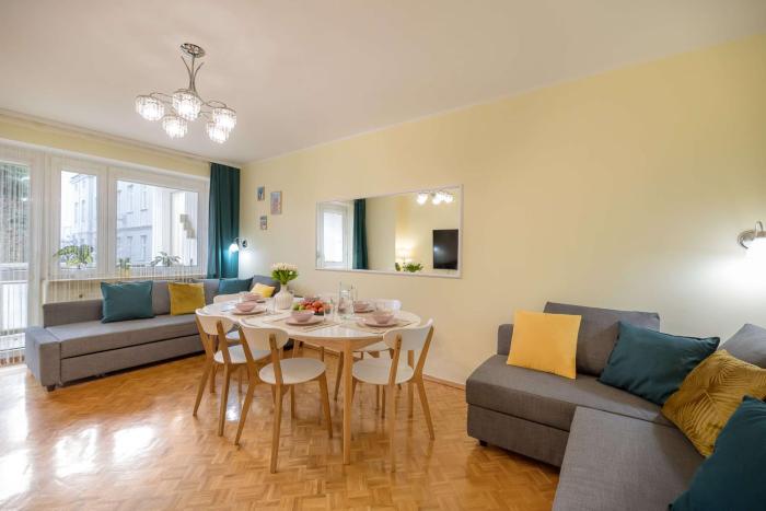Zielony Parter apartament 70 m2 z balkonem