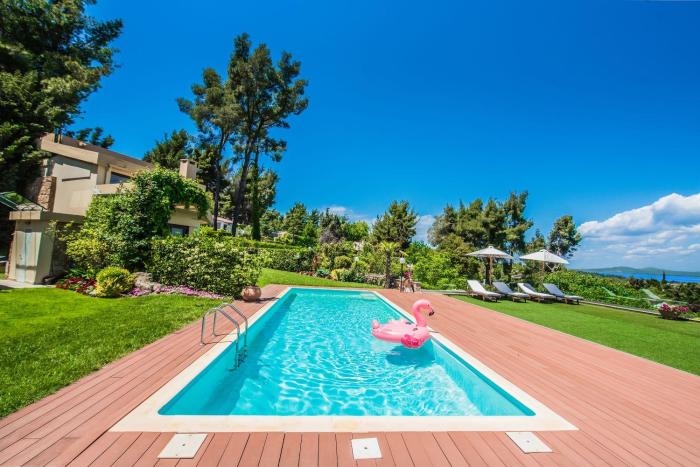 The Sani Jewels, Villa Urania with pool