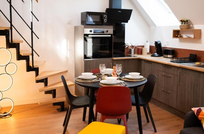 Appartements plein centre, à 5 minutes du château