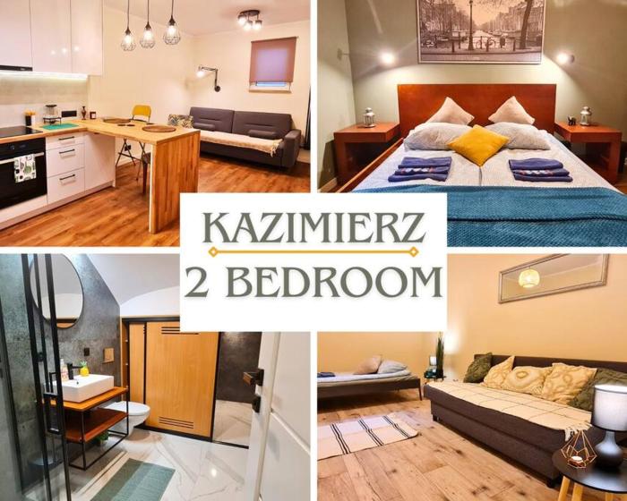 Modern 2 bedroom apartmentKazimierzPaulińska St.