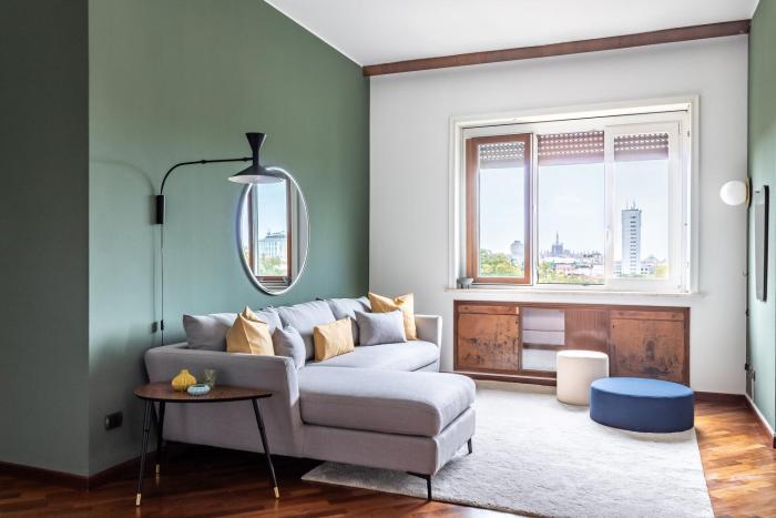 Trilocale vintage vicino a Centrale con vista panoramica sul Duomo