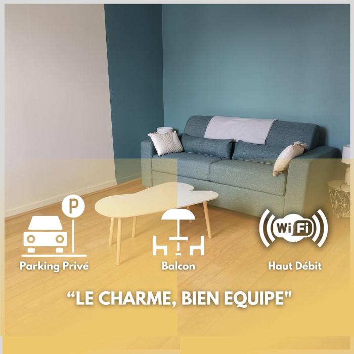 Le charme Centre Parking wifi