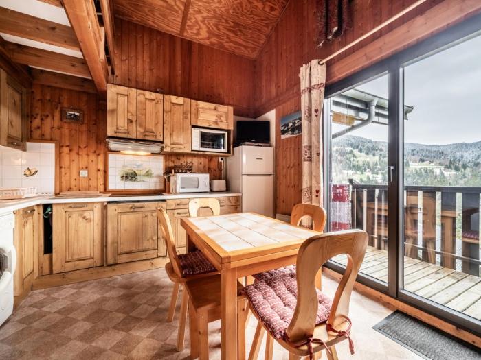 Chalet mitoyen Les Gets 6 pers. - Balcon Sud, Garage, Wi-Fi, Animaux admis - FR-1-671-139