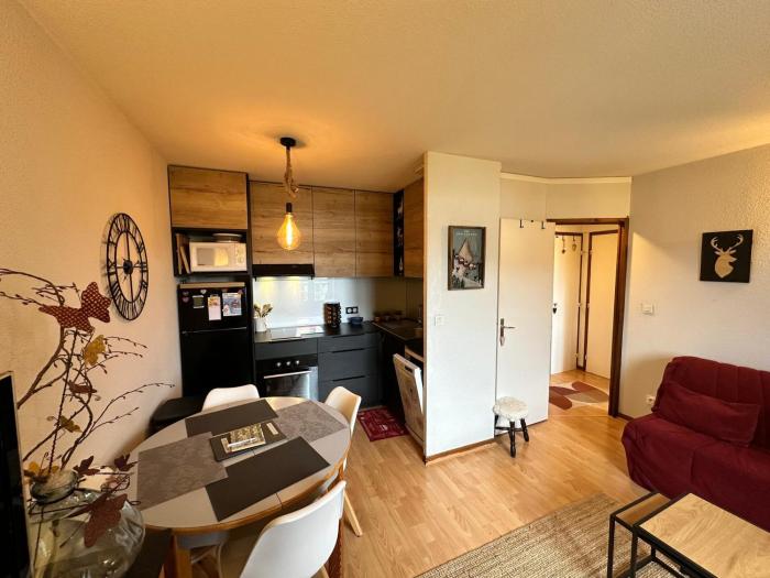 Joli appartement 2 pièces, balcon sud, vue montagne, WIFI, 4 pers. - FR-1-515-181