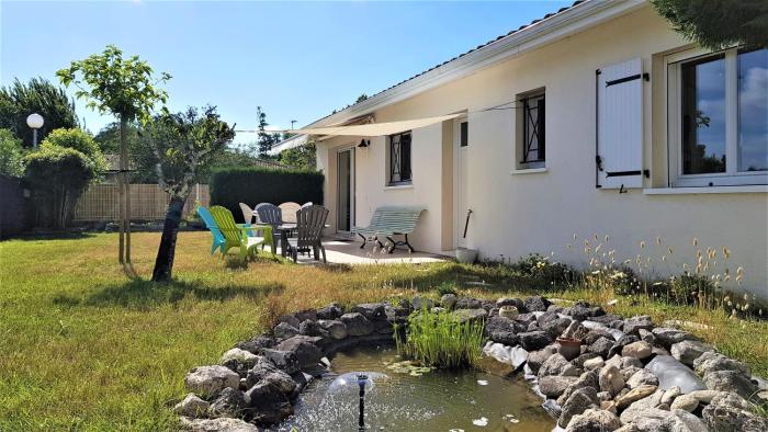 Villa Le Ptit Bassin à Arès, sur le Bassin dArcachon côté Cap-Ferret